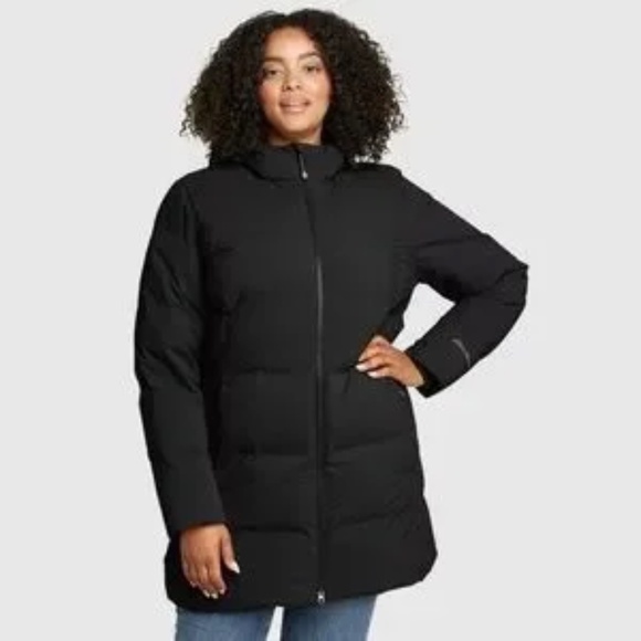 Eddie Bauer XXL Women's Glacier Peak Seamless Stretch Down Parka - Picture 2 of 6